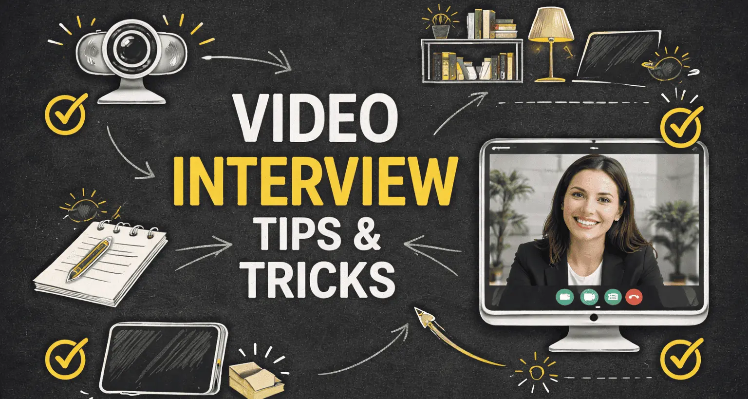 Video interview tips and tricks for confident on-camera performance
