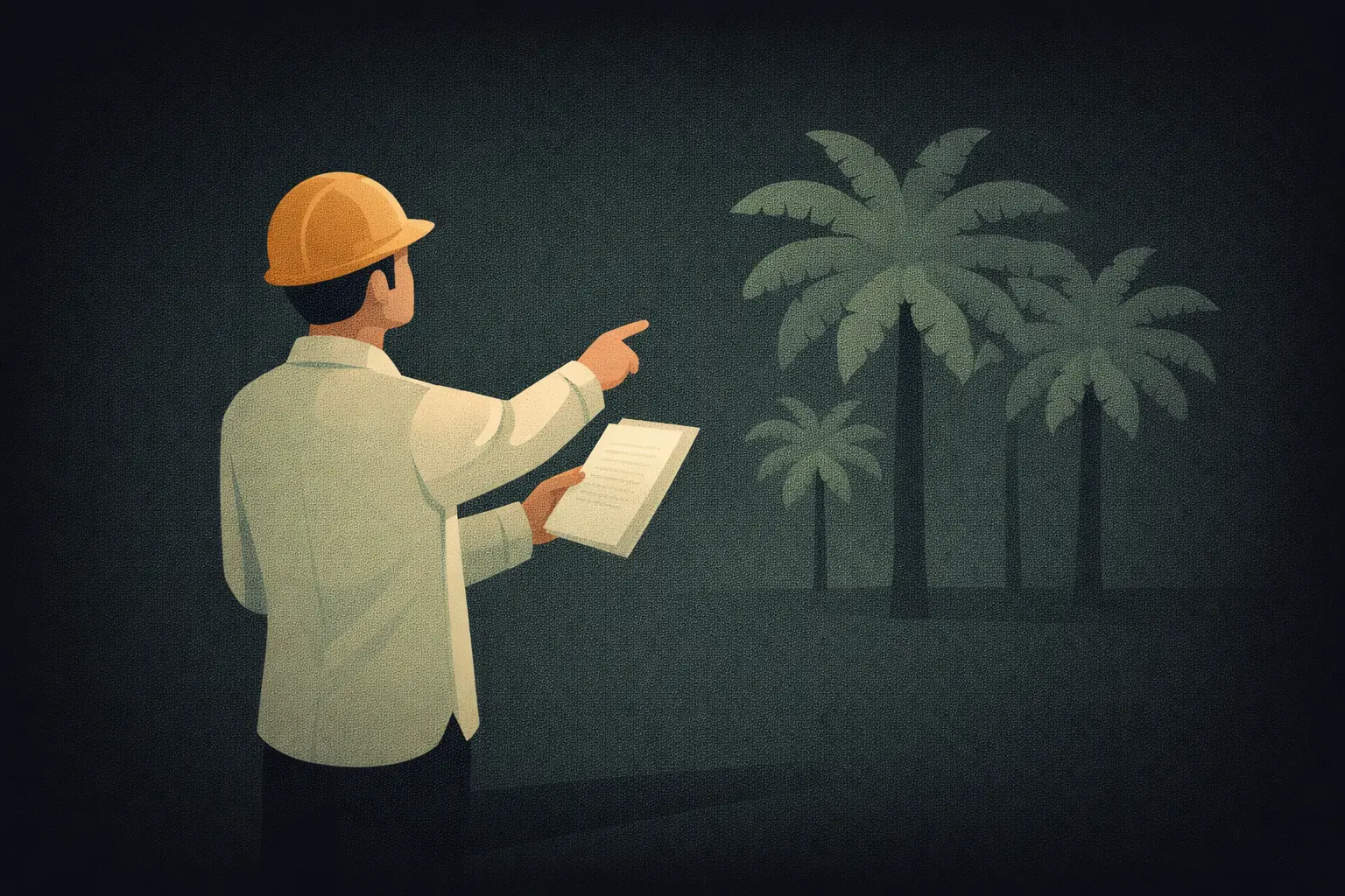 Ilustrasi kandidat menyiapkan contoh surat lamaran kerja di pt sawit