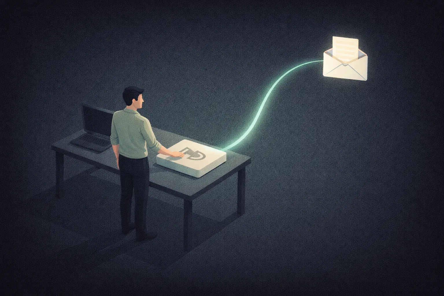 Ilustrasi menulis subjek lamaran kerja via email dengan benar